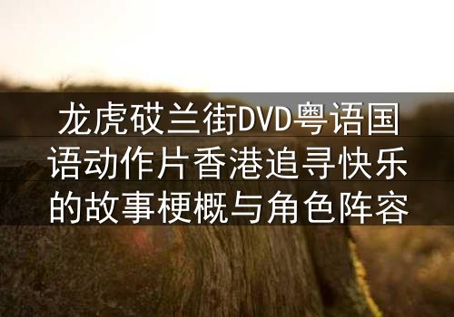 龙虎砹兰街DVD粤语国语动作片香港追寻快乐的故事梗概与角色阵容