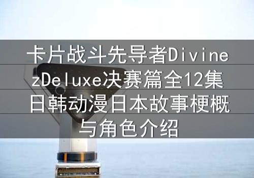 卡片战斗先导者DivinezDeluxe决赛篇全12集日韩动漫日本故事梗概与角色介绍