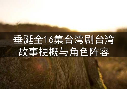 垂涎全16集台湾剧台湾故事梗概与角色阵容