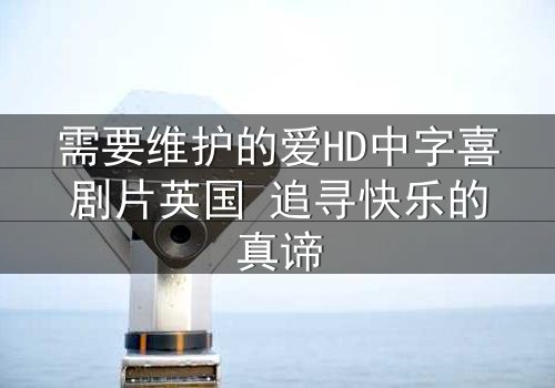 需要维护的爱HD中字喜剧片英国 追寻快乐的真谛