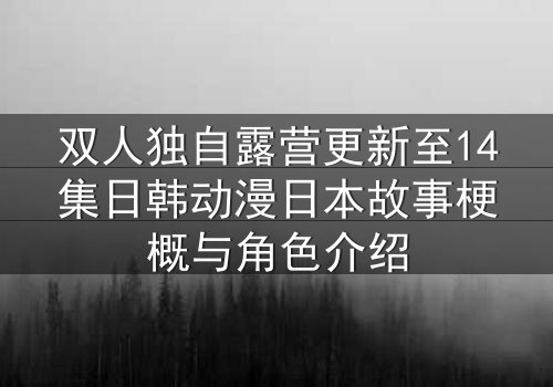 双人独自露营更新至14集日韩动漫日本故事梗概与角色介绍
